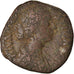 Coin, Diva Faustina II, Sestertius, 175-176, Rome, F(12-15), Bronze, RIC:1706