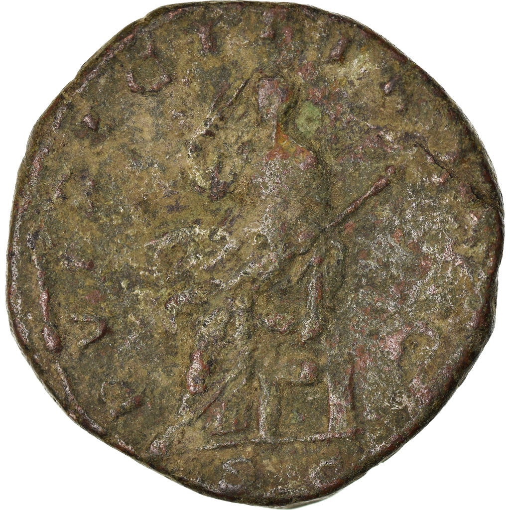 Coin, Herennia Etruscilla, Sestertius, Rome, VF(30-35), Copper, Cohen:22
