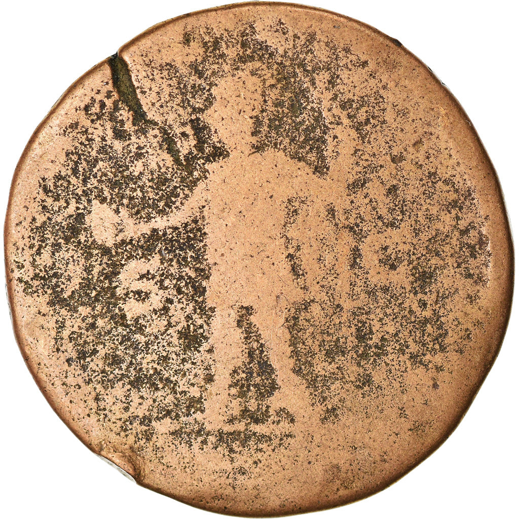 Coin, Postumus, Double Sestertius, 261, Trier or Cologne, F(12-15), Copper