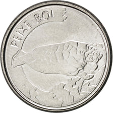 Coin, Brazil, 100 Cruzeiros, 1992, MS(63), Stainless Steel, KM:623
