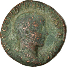 Coin, Gordian III, Sestertius, Rome, VF(20-25), Bronze, RIC:303a