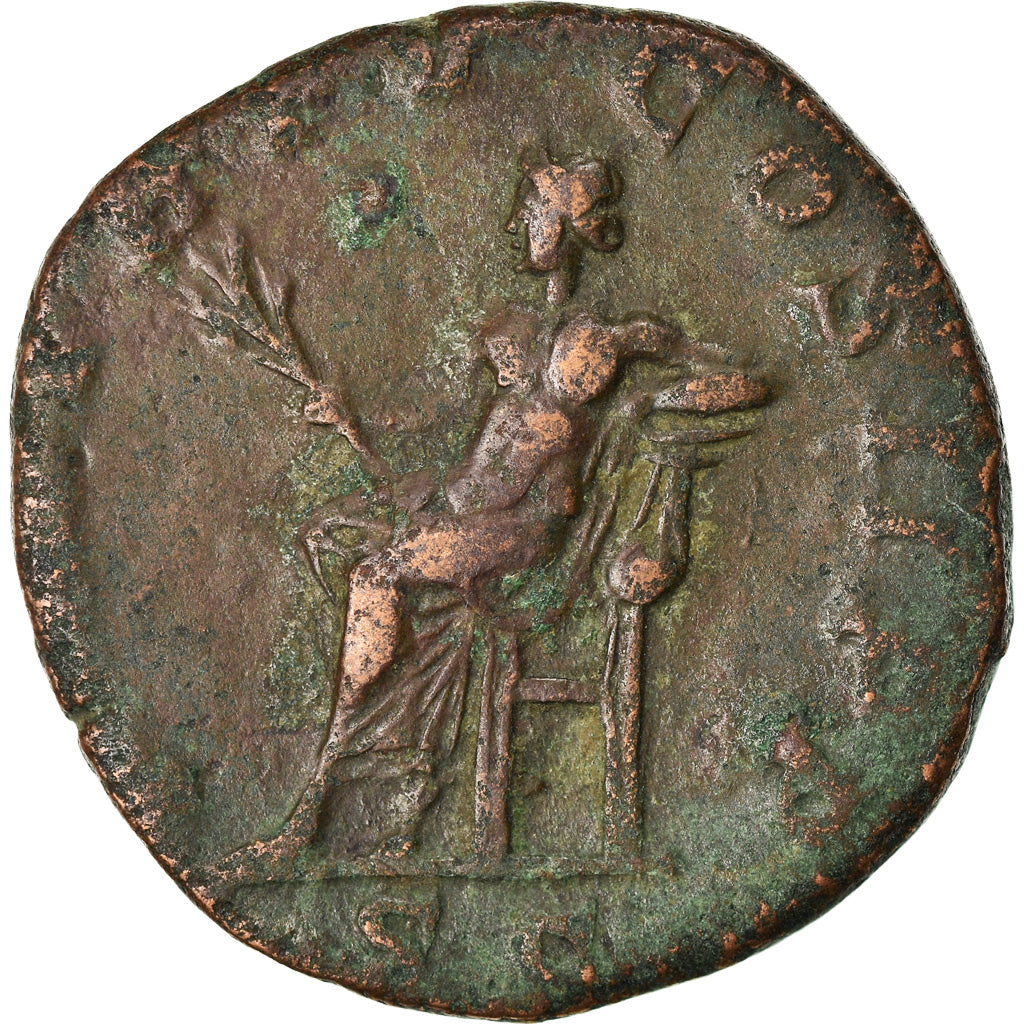 Coin, Gordian III, Sestertius, Rome, VF(20-25), Bronze, RIC:303a