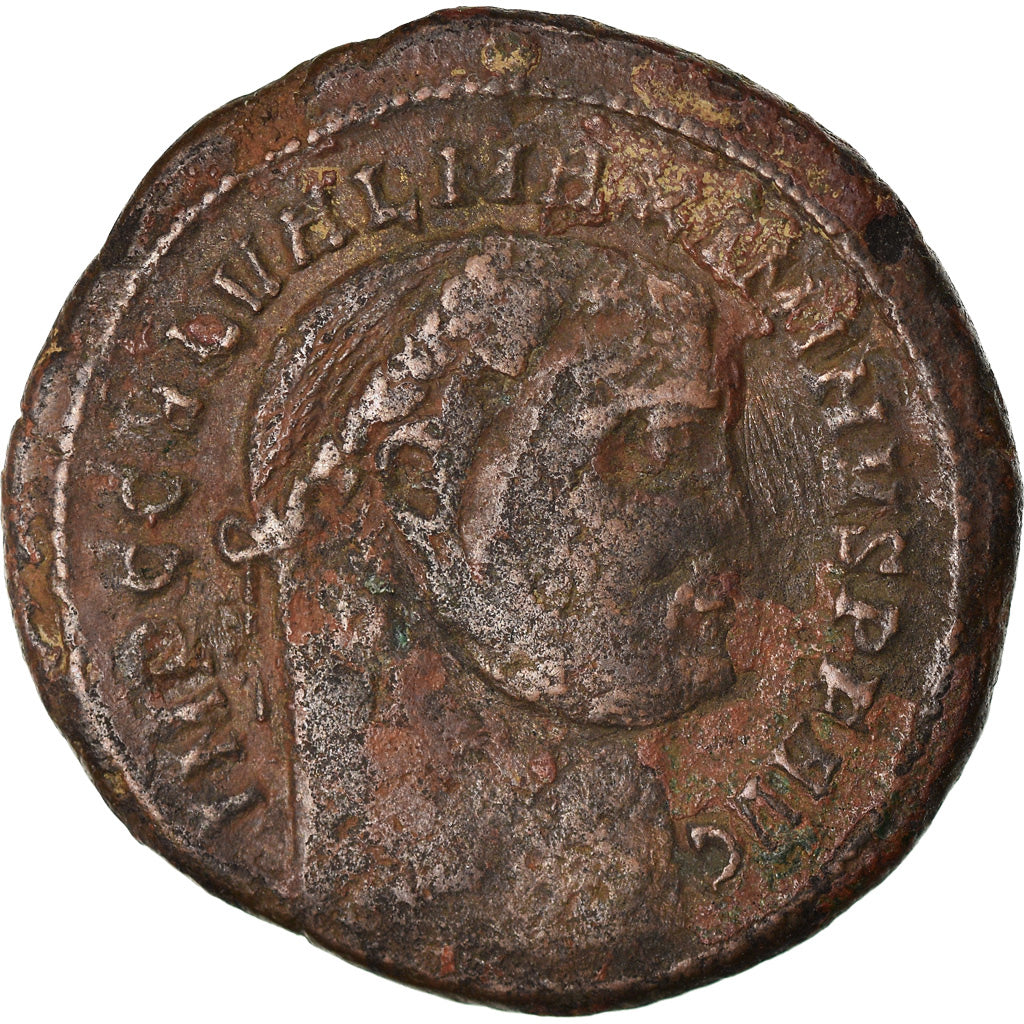 Coin, Galerius, Follis, 308-310, Alexandria, VF(30-35), Copper, RIC:101