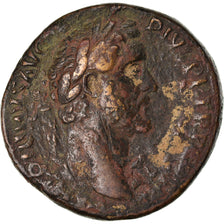 Coin, Antoninus Pius, Sestertius, 138-161, Rome, VF(20-25), Bronze