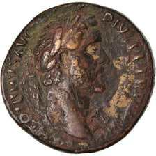 Moneta, Antoninus Pius, Sesterzio, 138-161, Rome, MB, Bronzo