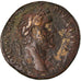 Moeda, Antoninus Pius, Sestertius, 138-161, Rome, VF(20-25), Bronze