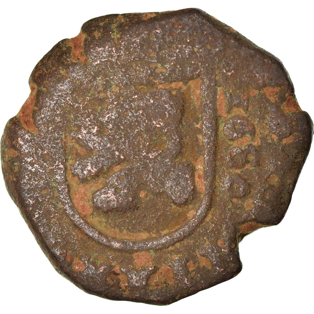 Munten, Spanje, Charles II, 2 Maravedis, 1680, ZG+, Koper