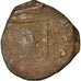 Coin, Spain, Charles II, 2 Maravedis, 1681, F(12-15), Copper