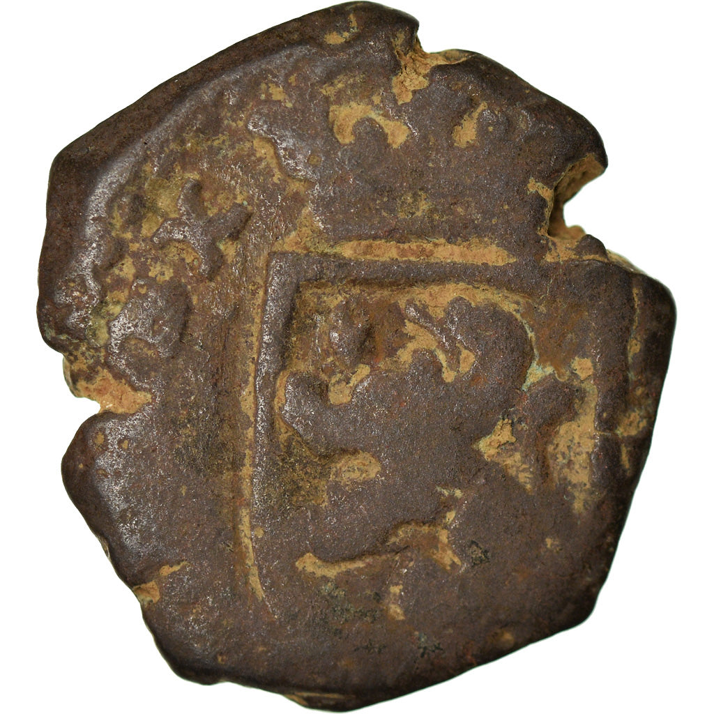 Coin, Spain, Charles II, 2 Maravedis, Coruna, VF(20-25), Copper