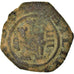 Coin, Spain, Philip III, 4 maravedis, 1618, Madrid, VF(20-25), Bronze, KM:6.4