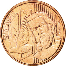 BRAZIL, 5 Centavos, 2007, KM #648, MS(63), Copper Plated Steel, 22, 4.05
