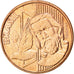 BRAZIL, 5 Centavos, 2007, KM #648, MS(63), Copper Plated Steel, 22, 4.05