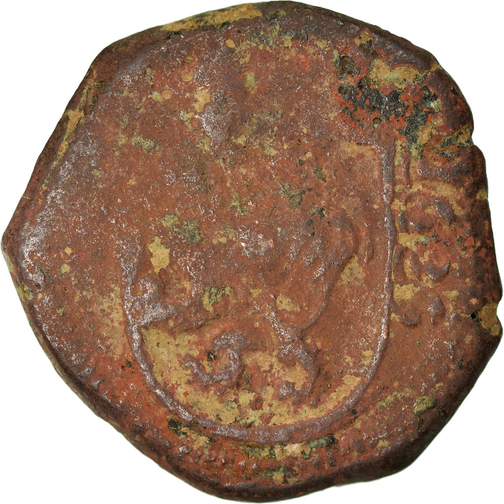 Coin, Spain, Philip III, 8 Maravedis, 1625, Burgos, F(12-15), Copper