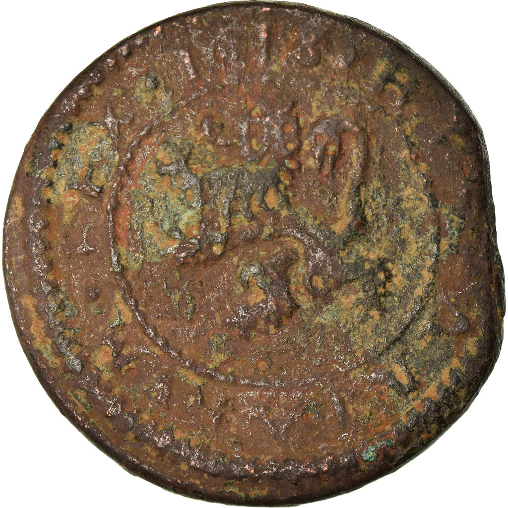 Münze, Spanien, Philip III, 4 maravedis, 1618, Segovia, S+, Bronze, KM:6.5