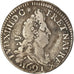Munten, Frankrijk, Louis XIV, 4 Sols aux 2 L, 4 Sols 2 Deniers, 1691, Paris