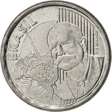 BRAZIL, 50 Centavos, 2009, KM #651a, MS(63), Stainless Steel, 23, 7.90