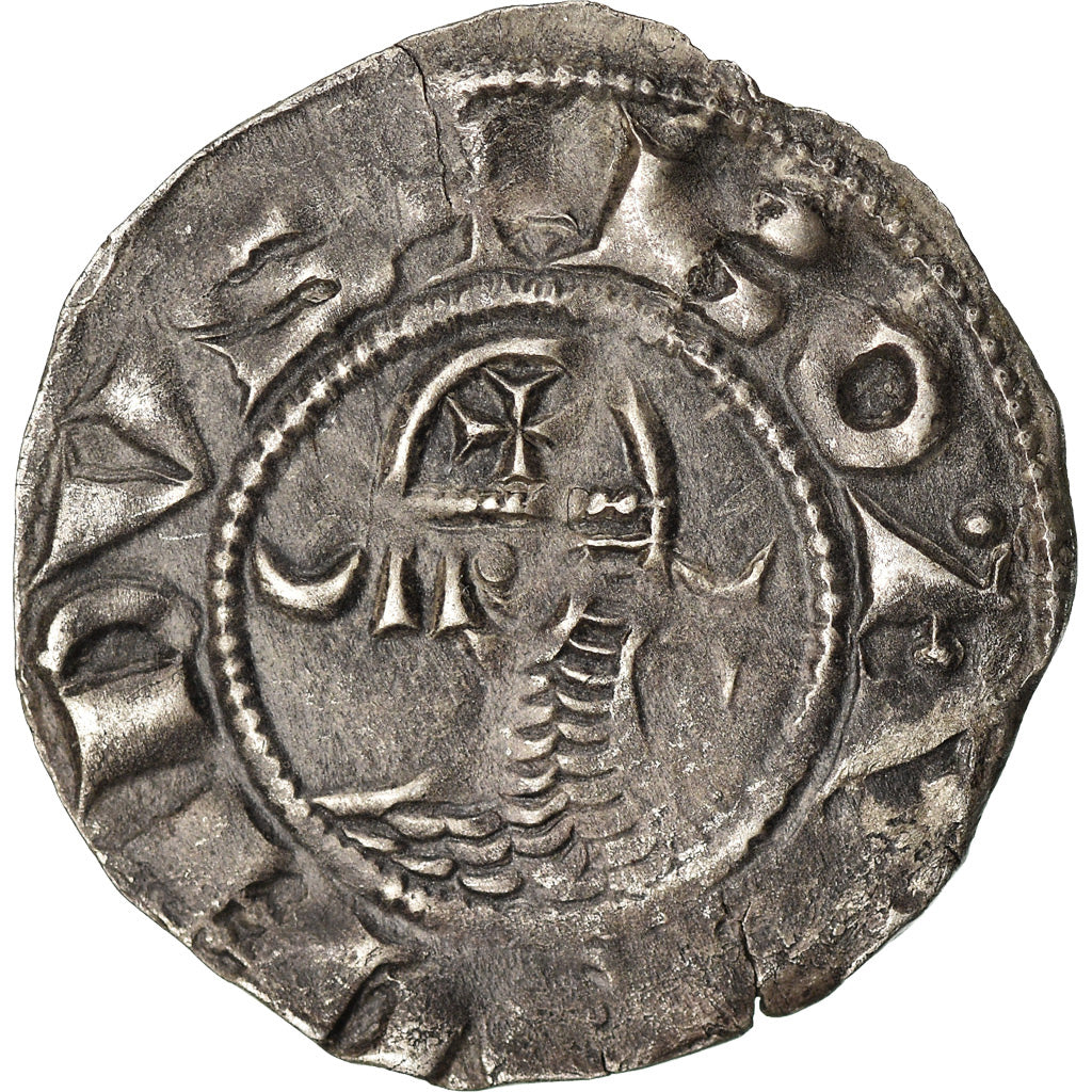 Moneta, Turchia, Crusader States, Bohemund III, Denier, 1163-1201, Antioch, BB