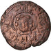 Coin, Artuqids, Najm al-Din Alpi, Dirham, Mardin, VF(30-35), Bronze