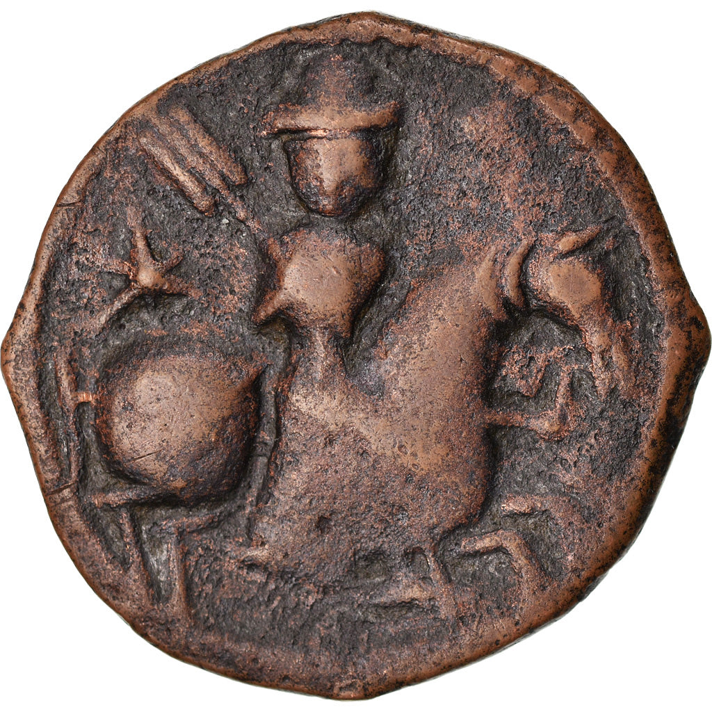 Moneta, Seljuqs, Rukn al-Din, Fals, AH 595 (1198/99), Rum, MB+, Bronzo