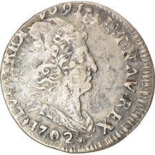 Munten, Frankrijk, Louis XIV, 5 Sols aux insignes, 5 Sols, 1/16 ECU, 1702
