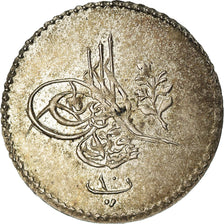 Coin, Egypt, Abdul Mejid, 10 Para, 1845 (1255/7), AU(50-53), Silver, KM:225