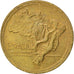 BRAZIL, 2 Cruzeiros, 1954, KM #559, EF(40-45), Aluminum-Bronze, 25, 8.12