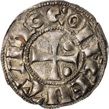 Monnaie, France, Béarn, Les Centulles, Obole, Morlaas, SUP, Argent, Boudeau:526