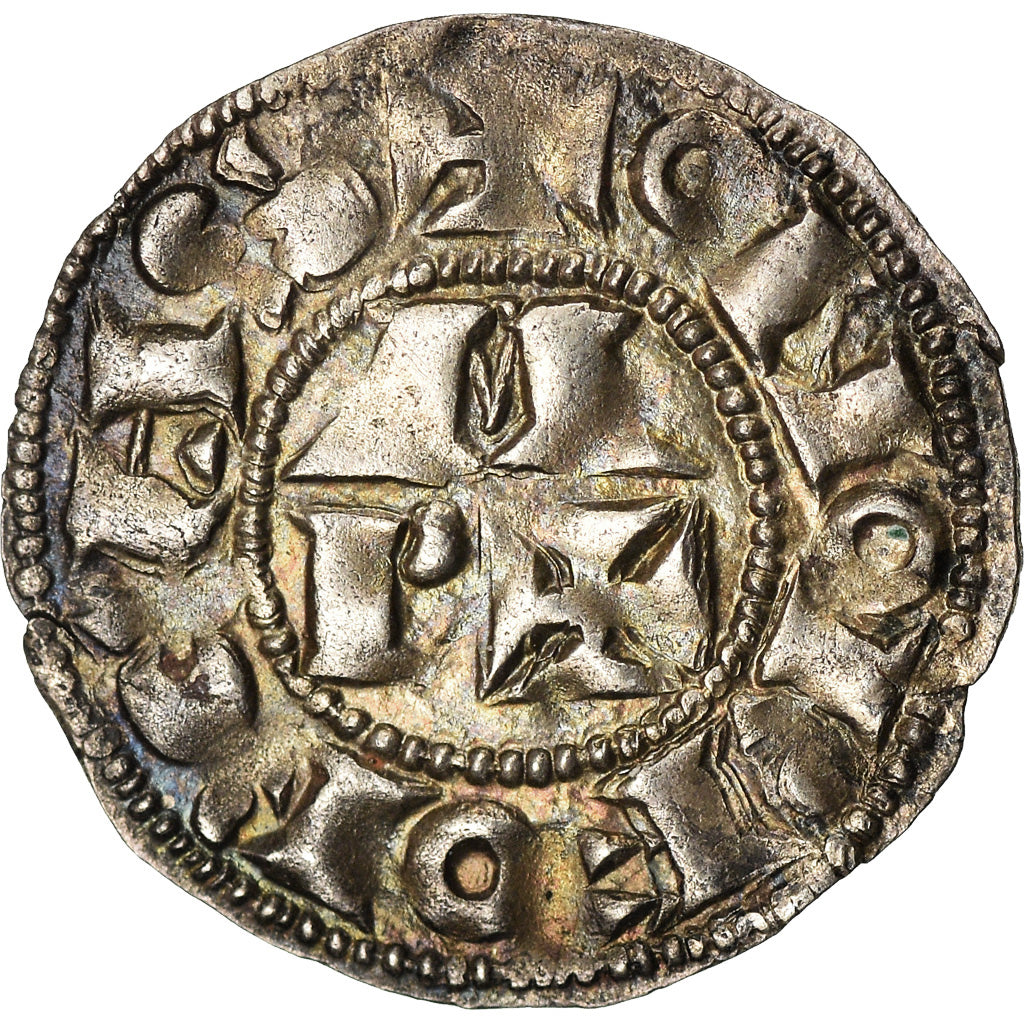 Monnaie, France, Béarn, Les Centulles, Obole, Morlaas, SUP, Argent, Boudeau:526