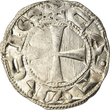 Coin, France, Languedoc, Denarius, 1240-1260, Cahors, AU(50-53), Silver