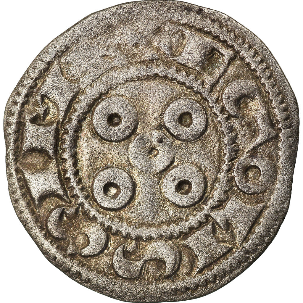 Coin, France, Périgord, Anonymous, Denarius, EF(40-45), Silver, Boudeau:451