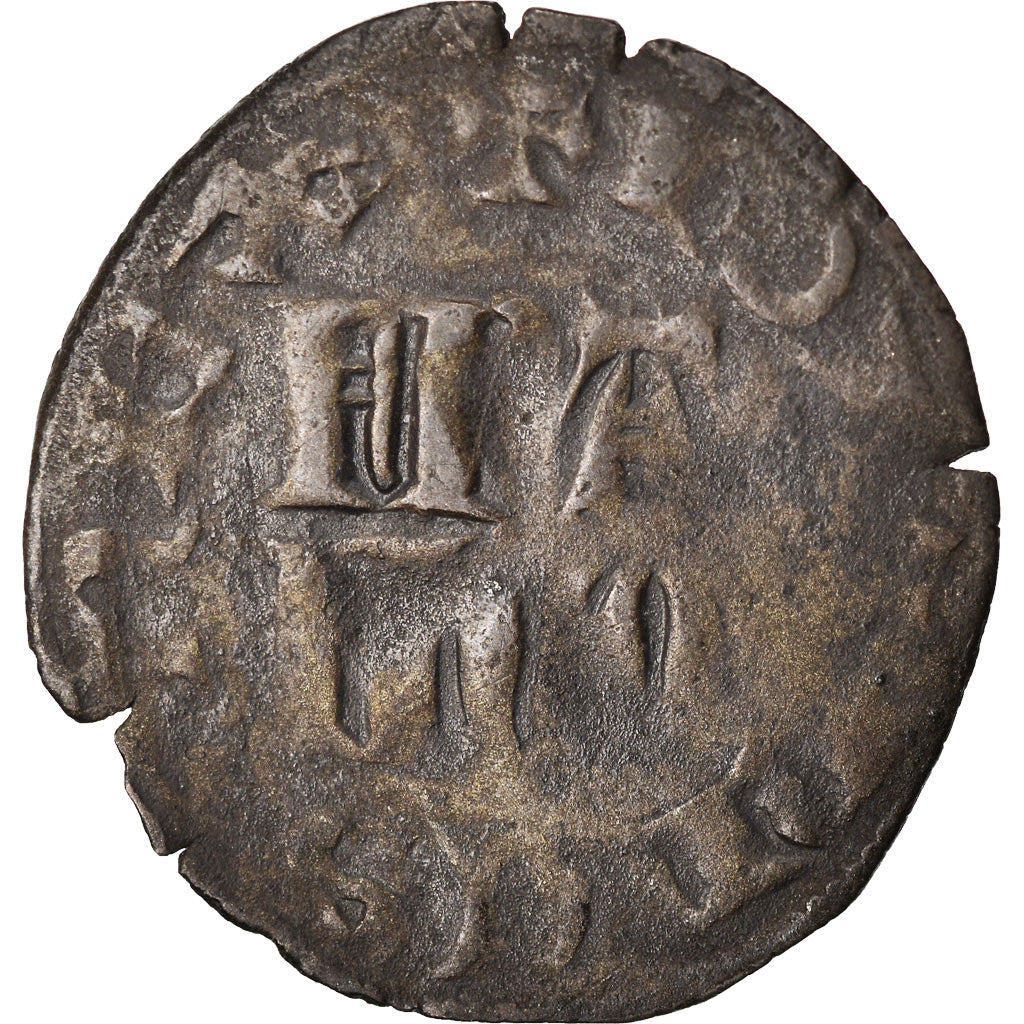 Coin, France, Philippe VI, Denier Parisis, 1343, VF(20-25), Billon, Duplessy:275