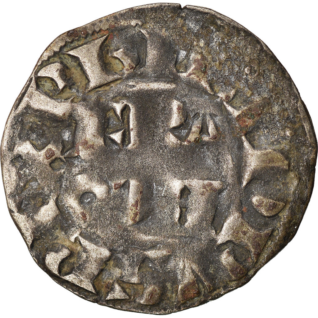 Coin, France, Philip IV, Denier Parisis, 1285-1290, VF(30-35), Billon