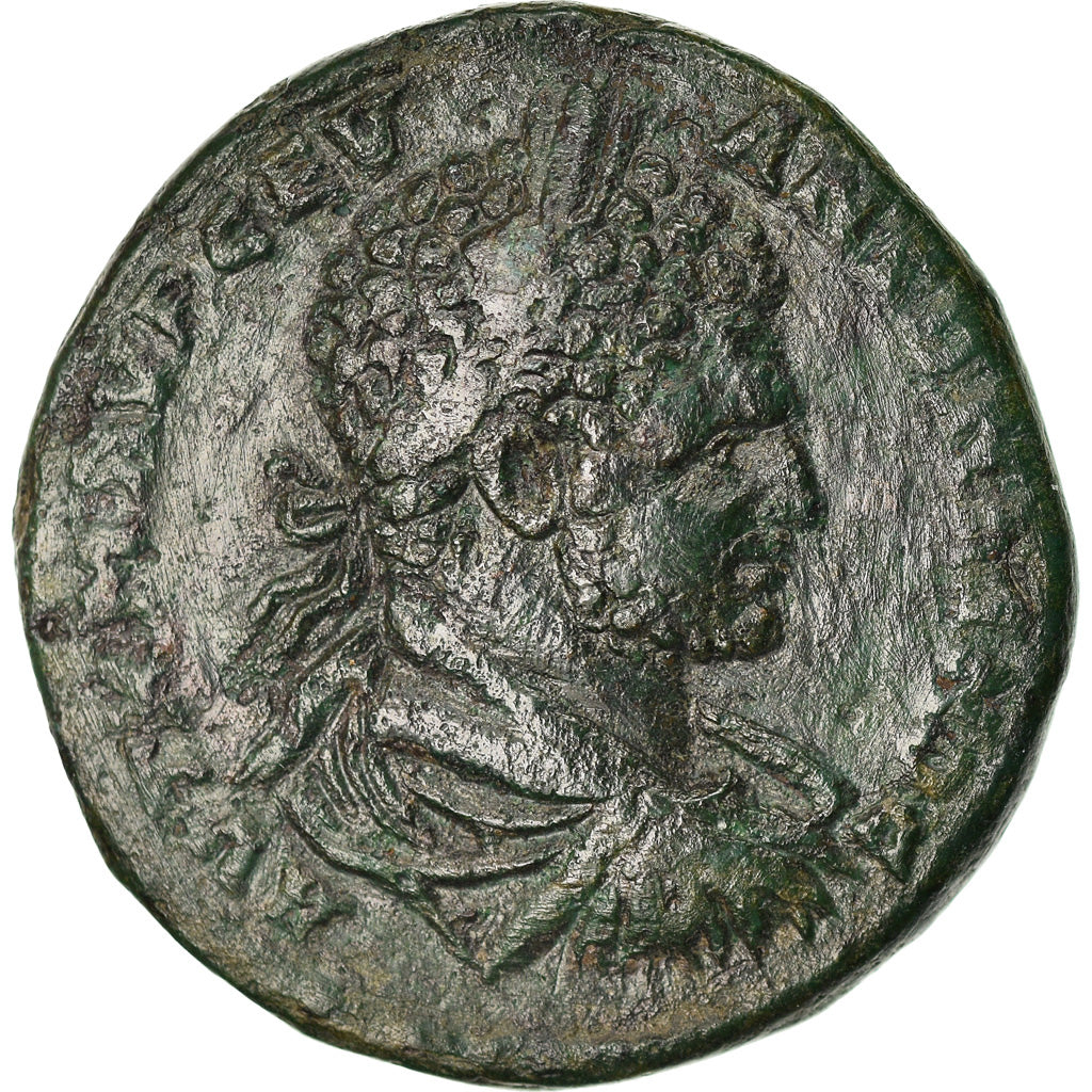 Moneda, Thrace, Caracalla, Bronze Æ, 211-217, Serdica, MBC, Bronce