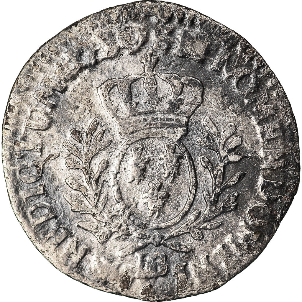 Monnaie, France, Louis XV, 1/20 Écu  aux branches d'olivier (6 sols), 6 Sols
