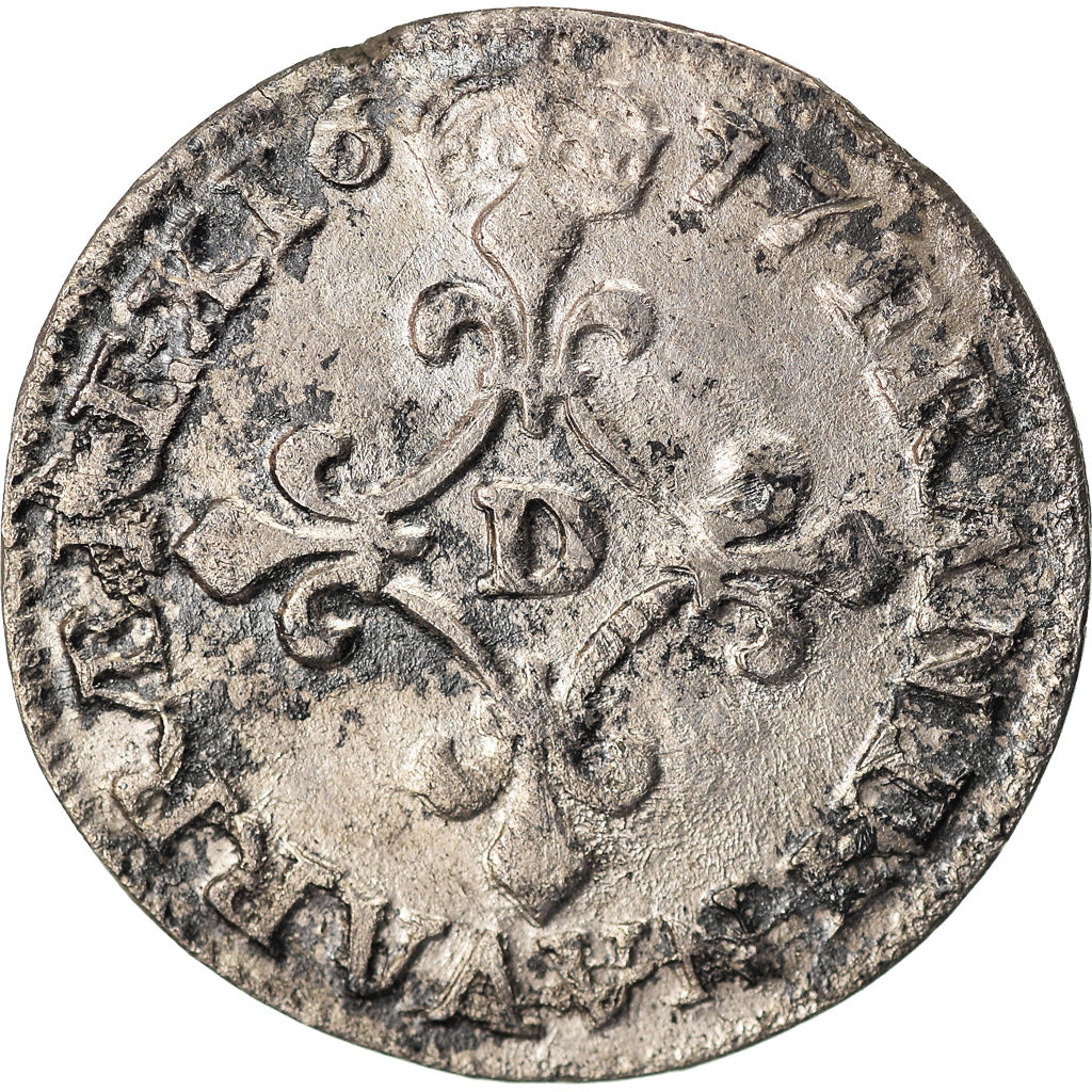 Moeda, França, Louis XIV, 4 Sols dits « des Traitants », 4 Sols, 1677