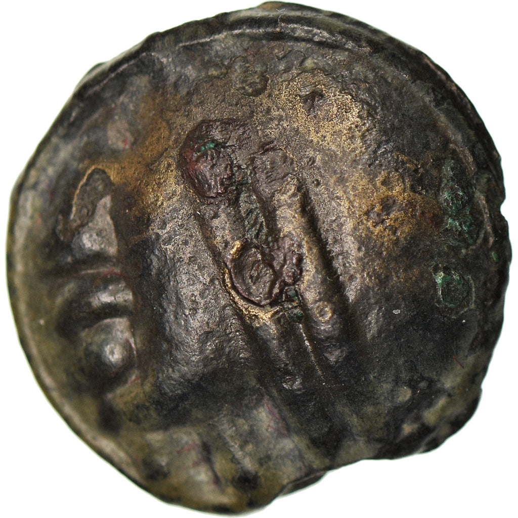 Coin, Sequani, Potin, EF(40-45), Potin, Delestrée:3091