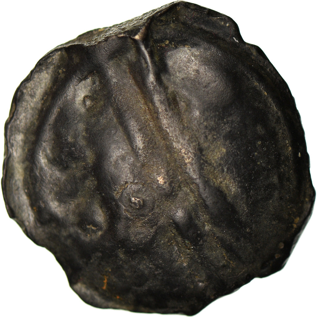 Coin, Sequani, Potin, VF(30-35), Potin, Delestrée:3091