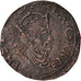 Moneda, Francia, Artois, Philippe II, Liard, 158(-), Arras, BC+, Cobre
