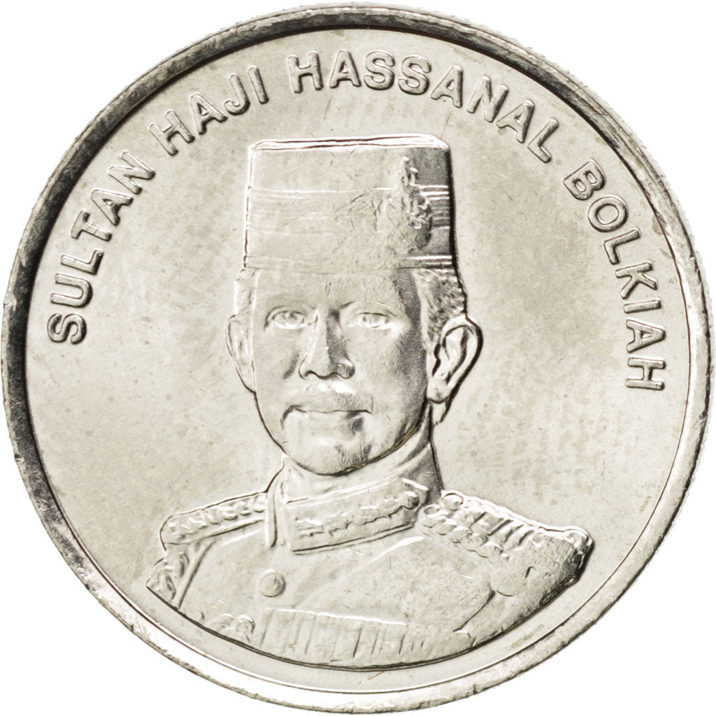 BRUNEI, 10 Sen, 2005, KM #36, MS(63), Copper-Nickel, 19.4, 2.82