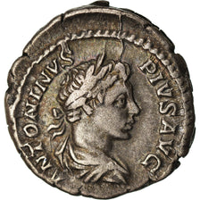 Coin, Caracalla, Denarius, 204, Roma, EF(40-45), Silver, RIC:144b