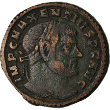Coin, Maxentius, Follis, 307-309, Aquileia, VF(30-35), Copper, RIC:121a