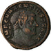Coin, Maxentius, Follis, 307-309, Aquileia, VF(30-35), Copper, RIC:121a