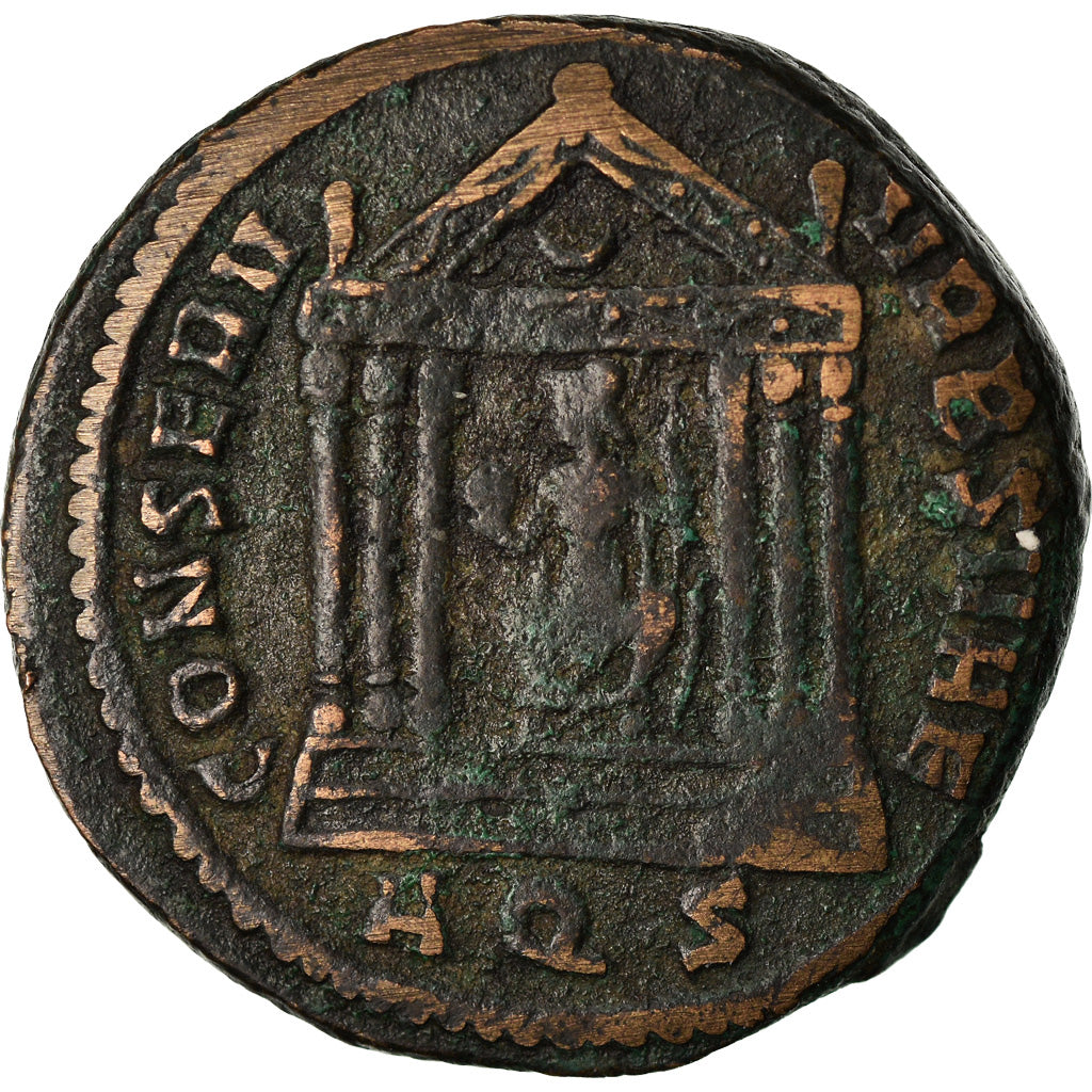 Coin, Maxentius, Follis, 307-309, Aquileia, VF(30-35), Copper, RIC:121a