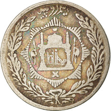 Moneta, Afghanistan, Habibullah, 1/2 Rupee, Qiran, 1911/AH1329, Afghanistan