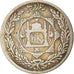 Moneta, Afghanistan, Habibullah, 1/2 Rupee, Qiran, 1911/AH1329, Afghanistan