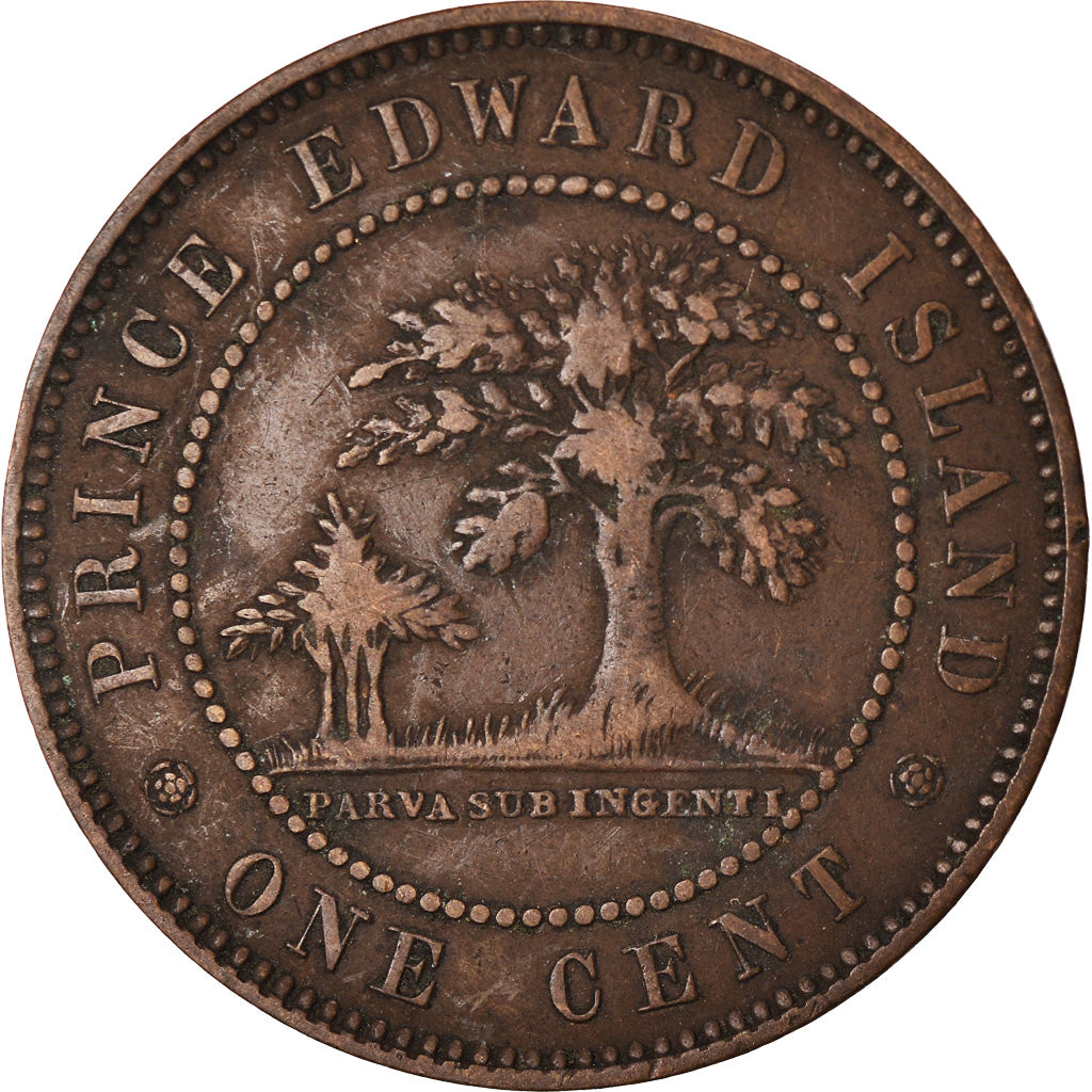 Moneta, Isola del Principe Edoardo, Victoria, Cent, 1871, Royal Canadian Mint