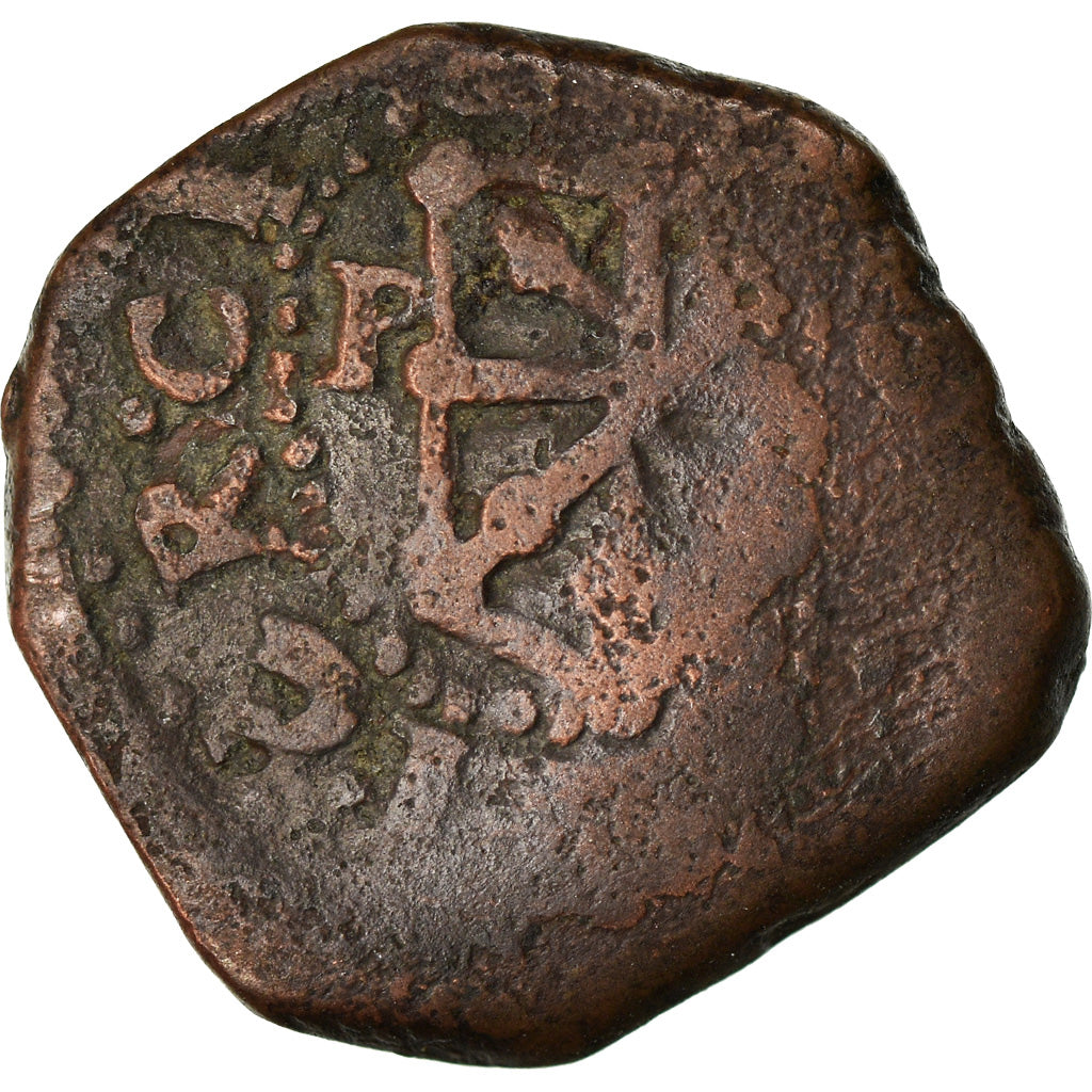 Coin, Spain, Philip IV, 4 Cornados, Pamplona, VG(8-10), Copper
