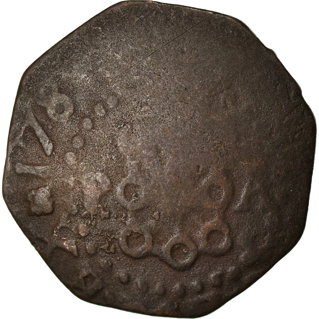Coin, Spain, Charles IV, Cuarto, 1789, Pamplona, VF(20-25), Copper