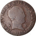 Moneta, Hiszpania, Ferdinand VII, 8 Maravedis, 1823, Jubia, VF(20-25), Miedź