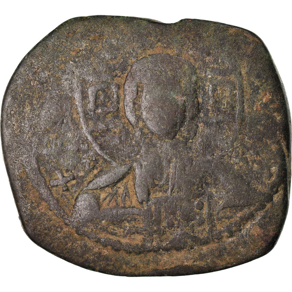 Coin, Anonymous, Follis, 1028-1034, Constantinople, VF(20-25), Copper, Sear:1823